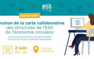 Carte collaborative des structures ESS de l'économie circulaire