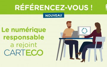 CARTECO : Nouvelle rubrique Numérique Responsable