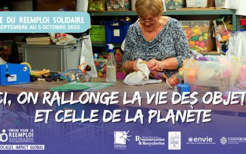 Semaine du Réemploi Solidaire 29 septembre au 5 octobre 2025