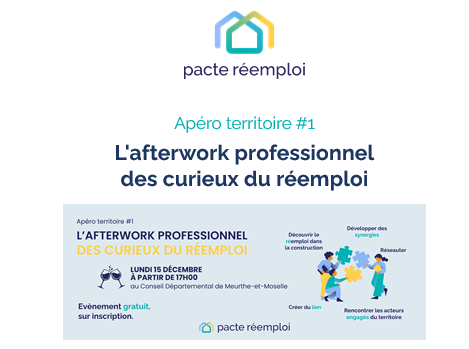 L'afterwork professionnel des curieux du réemploi