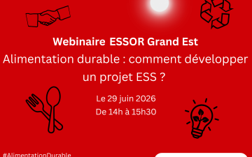 webinaire ESSor Alimentation Durable