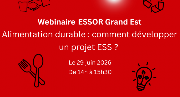 webinaire ESSor Alimentation Durable