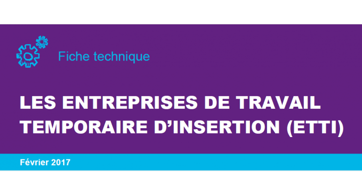 Les Entreprises de travail temporaire d'insertion