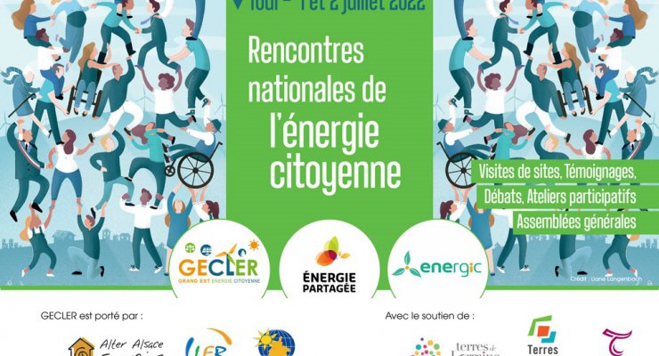 Rencontres nationales de l'énergie citoyenne en Grand Est