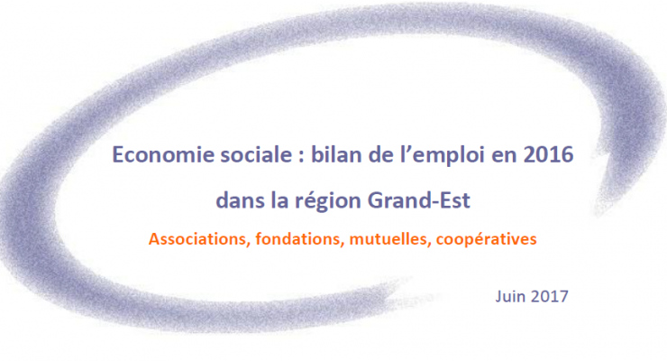 ESS Bilan de l'emploi dans le Grand Est en 2016